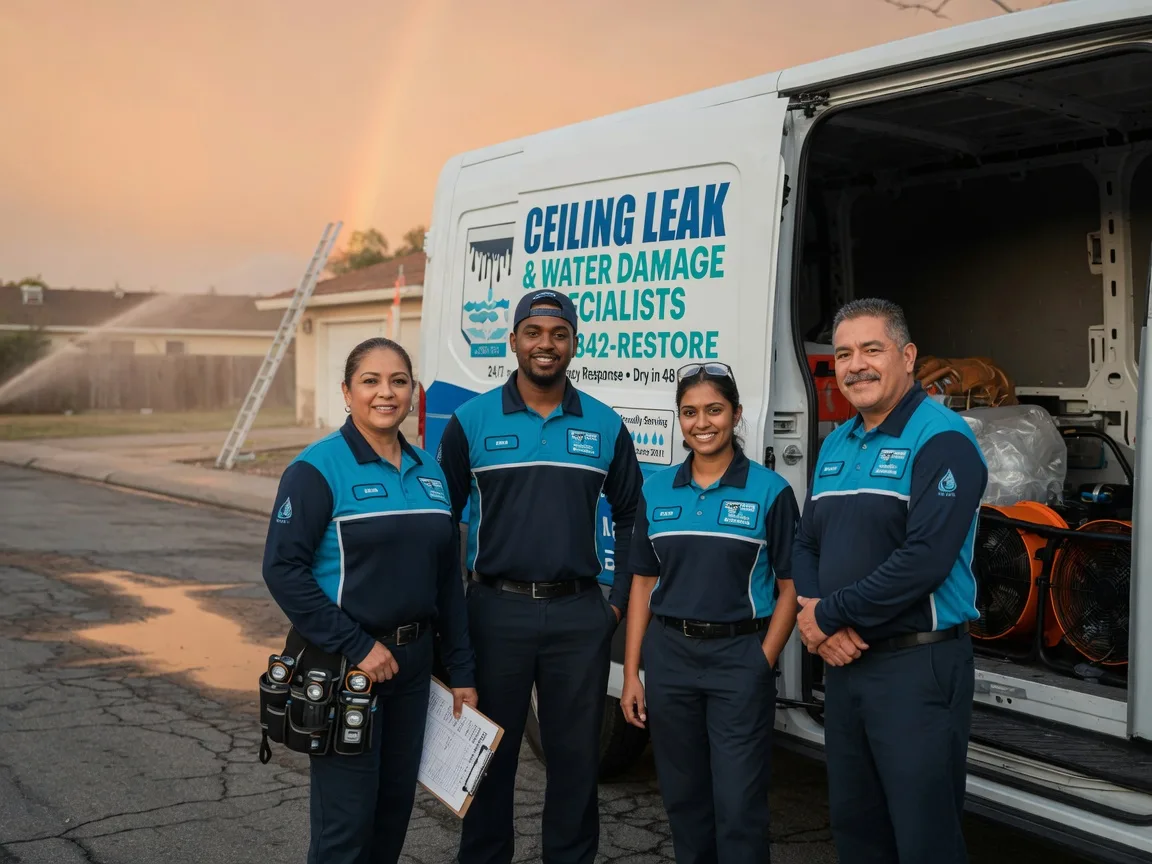 Ceiling Leak Cleanup company in Morris, MN