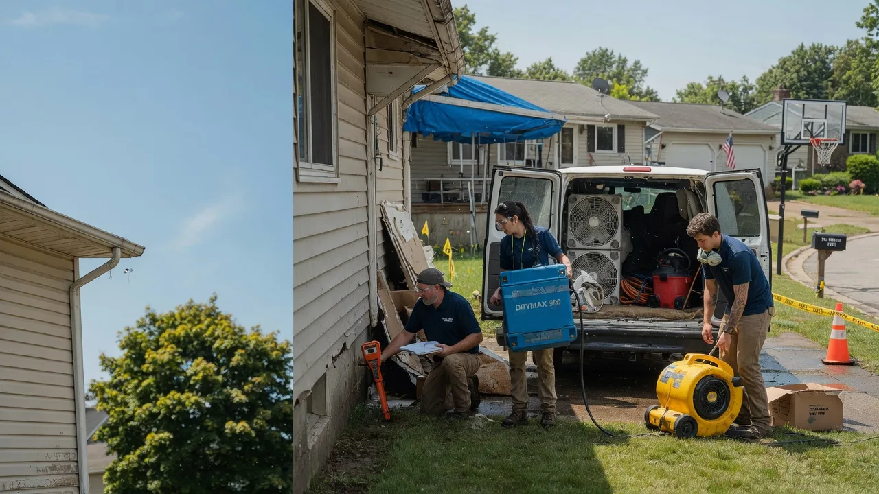Ceiling Leak Cleanup in Morris, MN near me